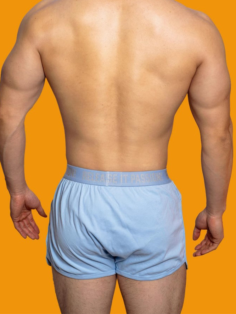 Men's Low-Waist Sexy Loose-Fit Home Shorts | dmunderwear detail image 9