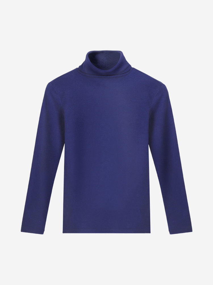 Men's Mid-high Collar Warm Cold-proof Long-sleeved Bottoming Shirt | dmunderwear detail image 18