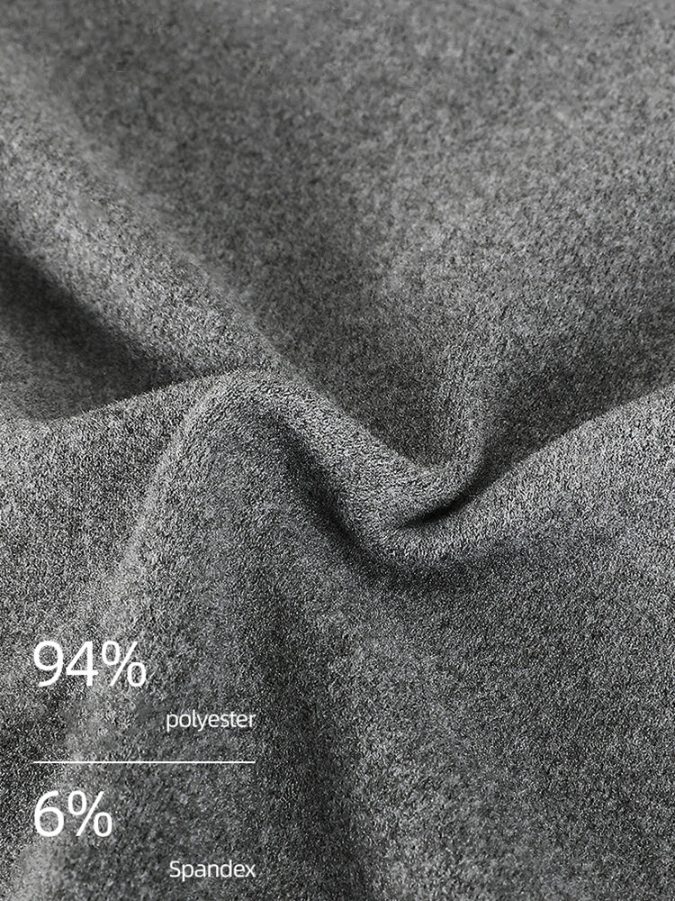 Men's Mid-high Collar Warm Cold-proof Long-sleeved Bottoming Shirt | dmunderwear detail image 6