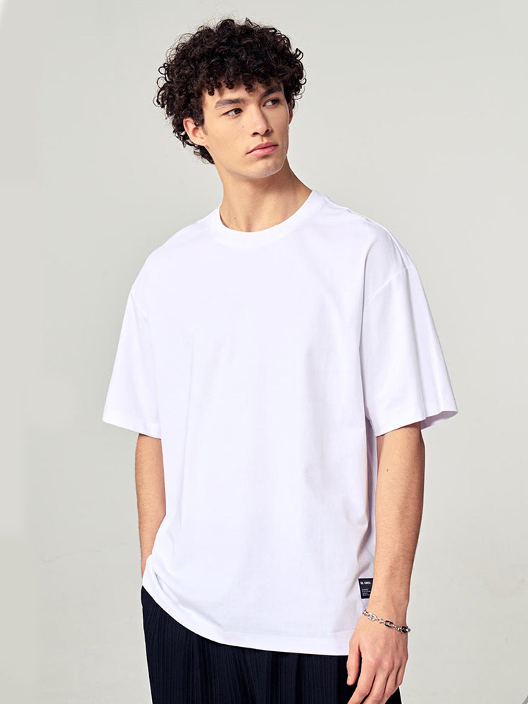 Men's Minimalist Design Classic-Fit Versatile Essential Day-Long Comfort T-Shirt | dmunderwear