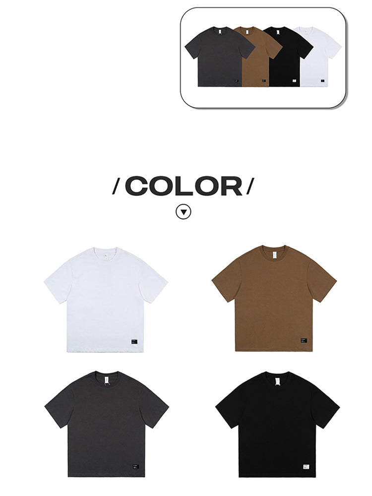 Men's Minimalist Design Classic-Fit Versatile Essential Day-Long Comfort T-Shirt | dmunderwear detail image 17
