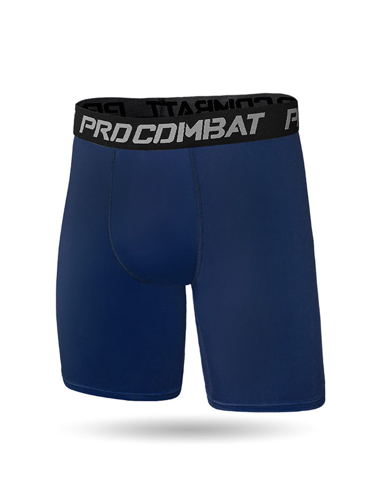 Men's Moisture-Wicking Breathable High-Elasticity Form-Fitting Activewear Tights | dmunderwear detail image 15