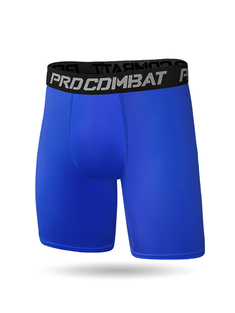 Men's Moisture-Wicking Breathable High-Elasticity Form-Fitting Activewear Tights | dmunderwear detail image 16