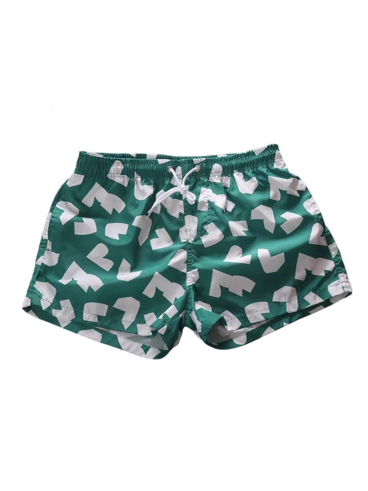 Men's Moisture-Wicking Lightweight & Airy Sporty Cut Comfy Board Shorts | dmunderwear detail image 10