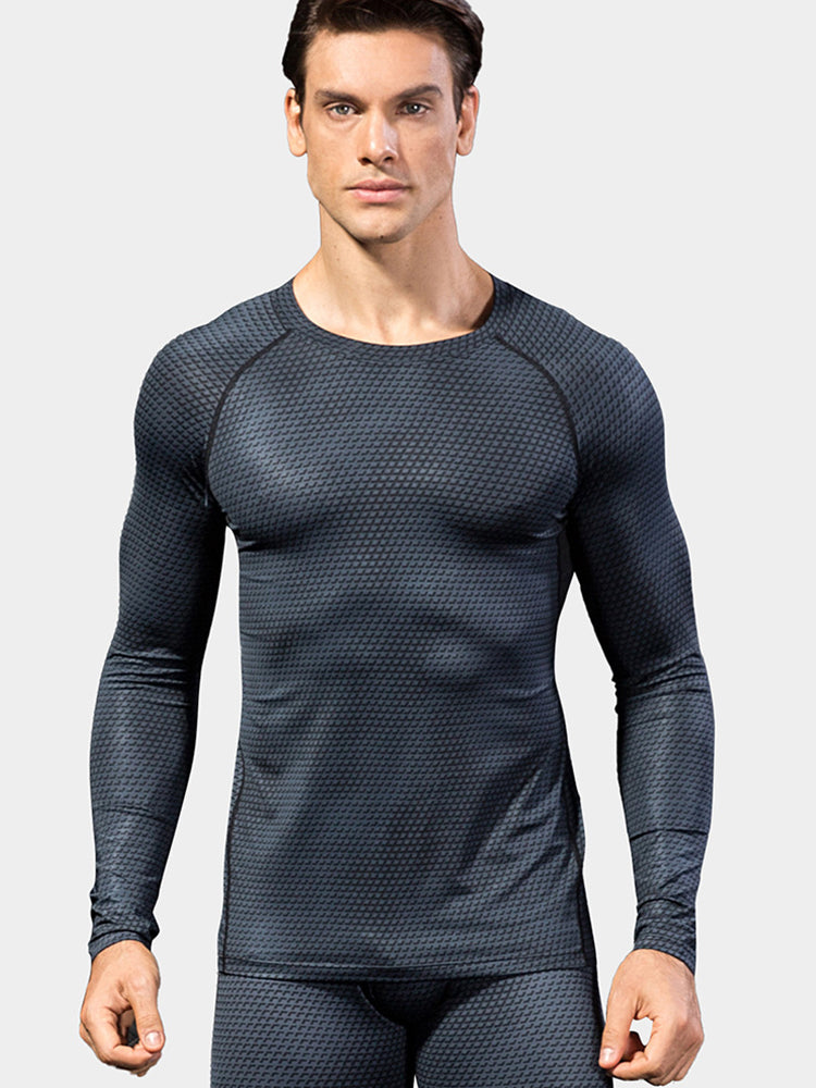 Men's Moisture-Wicking Lining No-Roll Waistband Full Coverage Activewear Tops & Tights | dmunderwear detail image 11