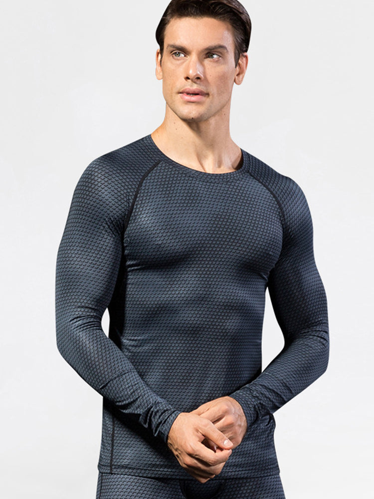 Men's Moisture-Wicking Lining No-Roll Waistband Full Coverage Activewear Tops & Tights | dmunderwear detail image 14