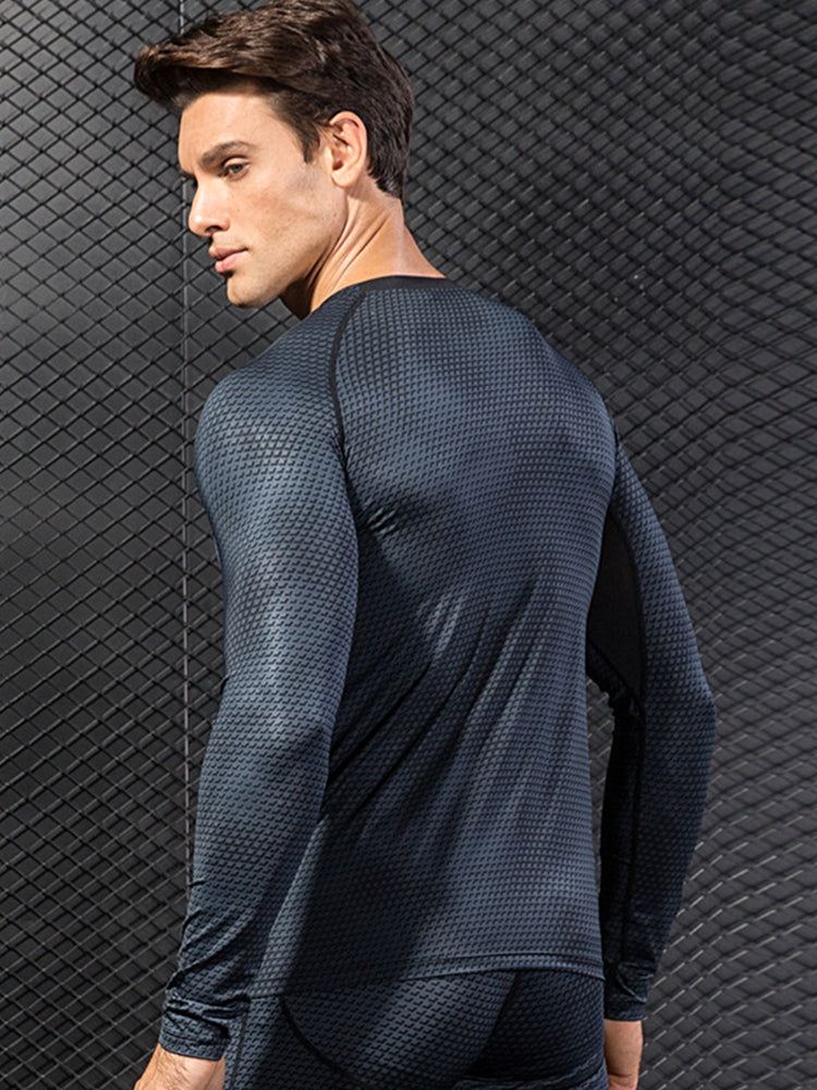 Men's Moisture-Wicking Lining No-Roll Waistband Full Coverage Activewear Tops & Tights | dmunderwear detail image 16
