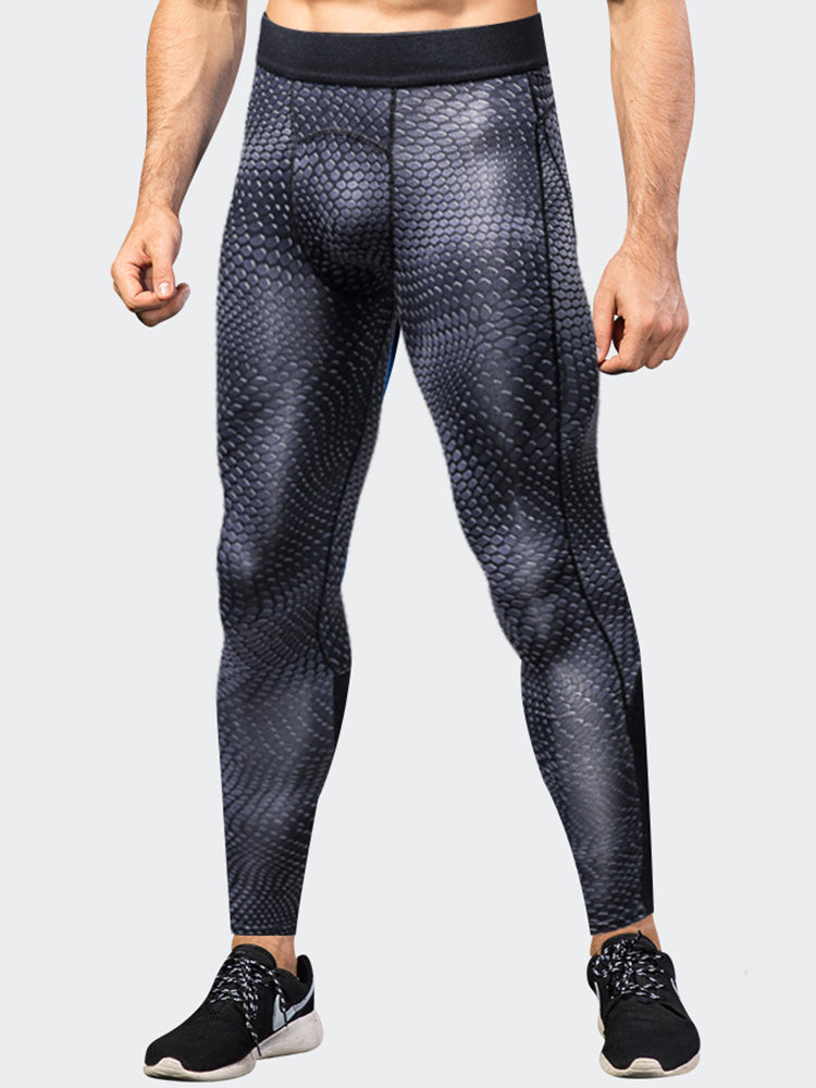 Men's Moisture-Wicking Lining No-Roll Waistband Full Coverage Activewear Tops & Tights | dmunderwear detail image 20