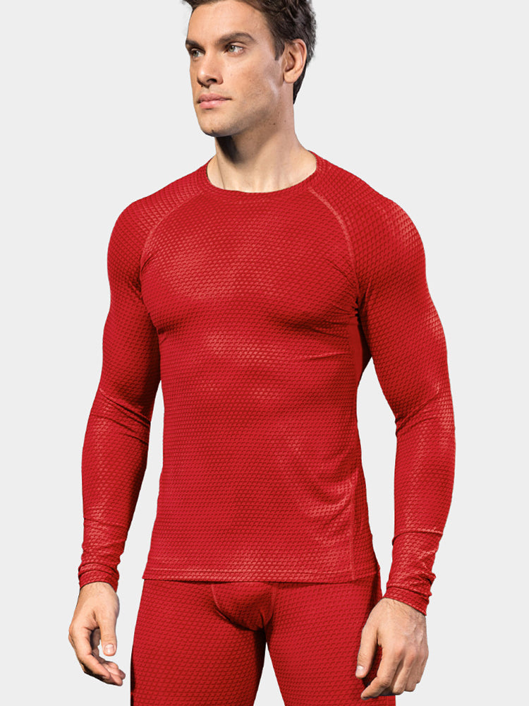 Men's Moisture-Wicking Lining No-Roll Waistband Full Coverage Activewear Tops & Tights | dmunderwear detail image 3