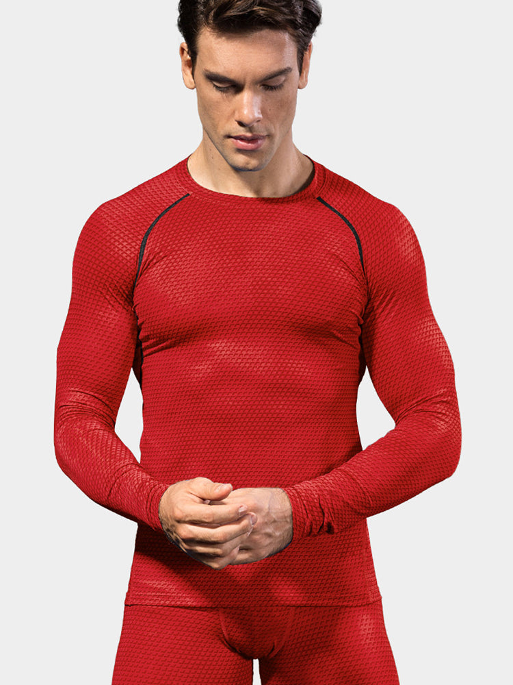 Men's Moisture-Wicking Lining No-Roll Waistband Full Coverage Activewear Tops & Tights | dmunderwear detail image 4