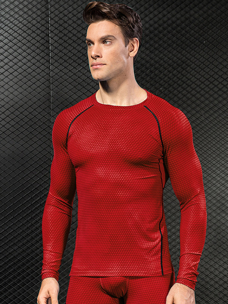 Men's Moisture-Wicking Lining No-Roll Waistband Full Coverage Activewear Tops & Tights | dmunderwear detail image 6