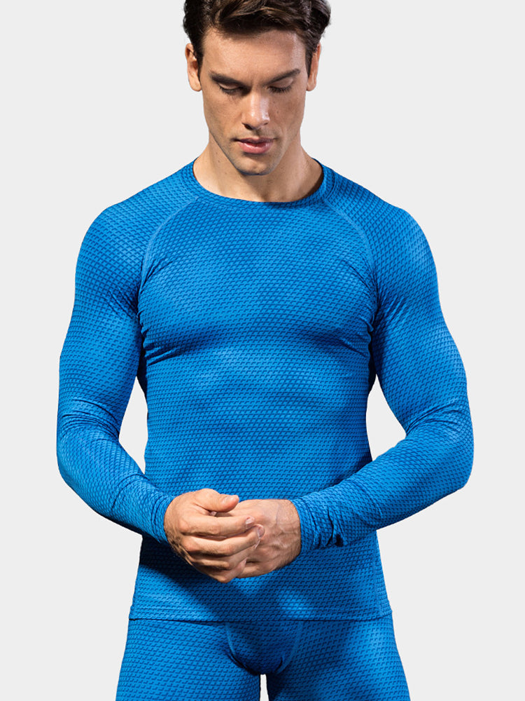 Men's Moisture-Wicking Lining No-Roll Waistband Full Coverage Activewear Tops & Tights | dmunderwear detail image 8
