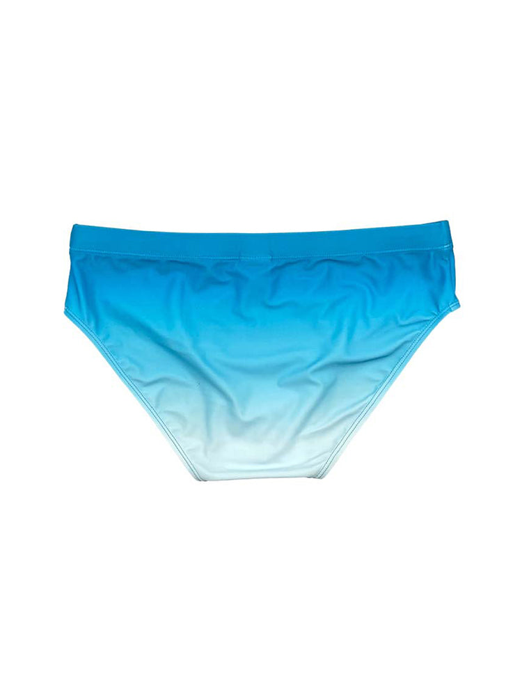 Men's Moisture-Wicking Stretch Fit Comfy Waistband Swim Briefs | dmunderwear detail image 11