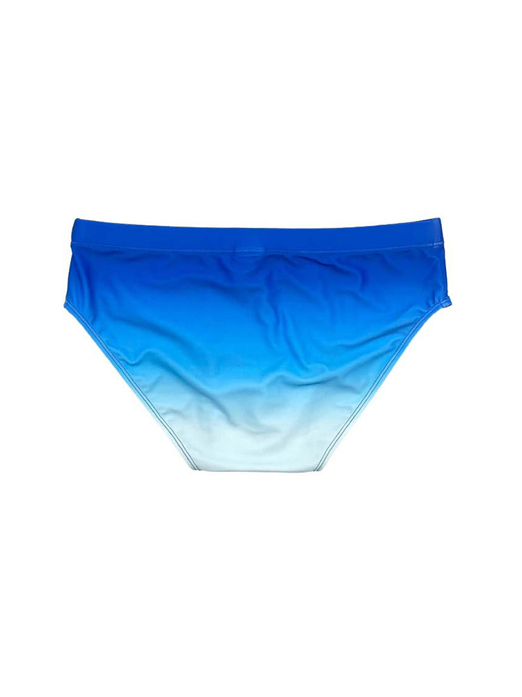 Men's Moisture-Wicking Stretch Fit Comfy Waistband Swim Briefs | dmunderwear detail image 15