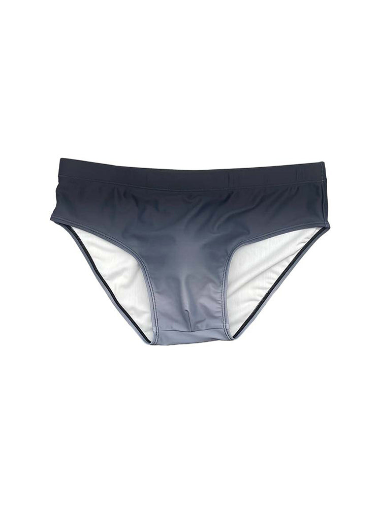 Men's Moisture-Wicking Stretch Fit Comfy Waistband Swim Briefs | dmunderwear detail image 8