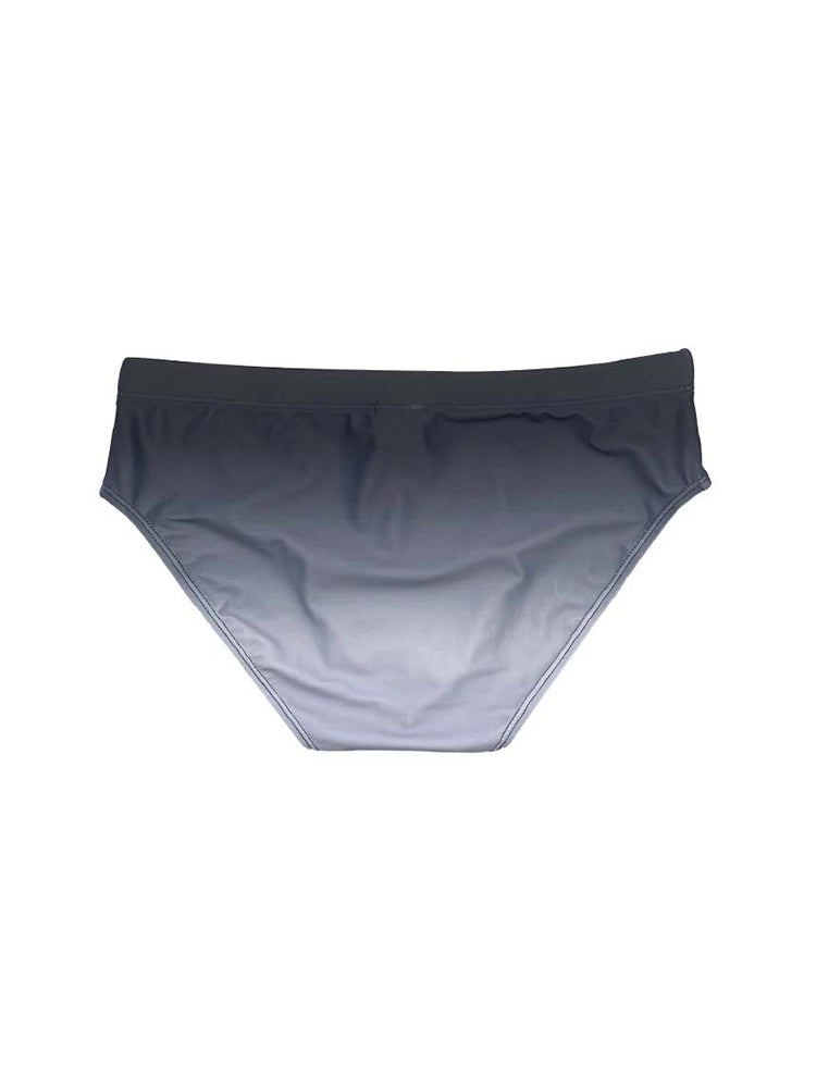 Men's Moisture-Wicking Stretch Fit Comfy Waistband Swim Briefs | dmunderwear detail image 9