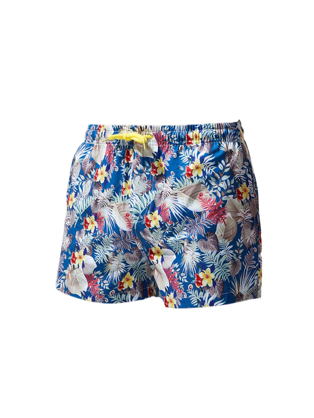 Men's Plaid Patterned Lightweight & Airy Sporty Cut Board Shorts | dmunderwear detail image 2