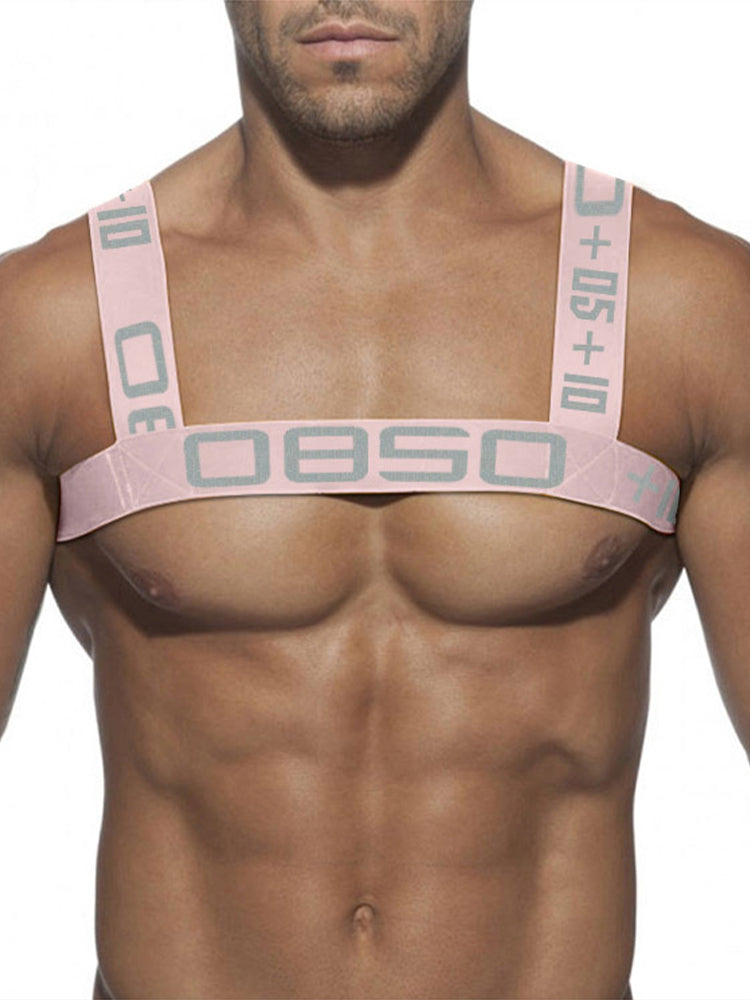 Men's Posture Support Harness Elastic Fitness Straps | dmunderwear detail image 5