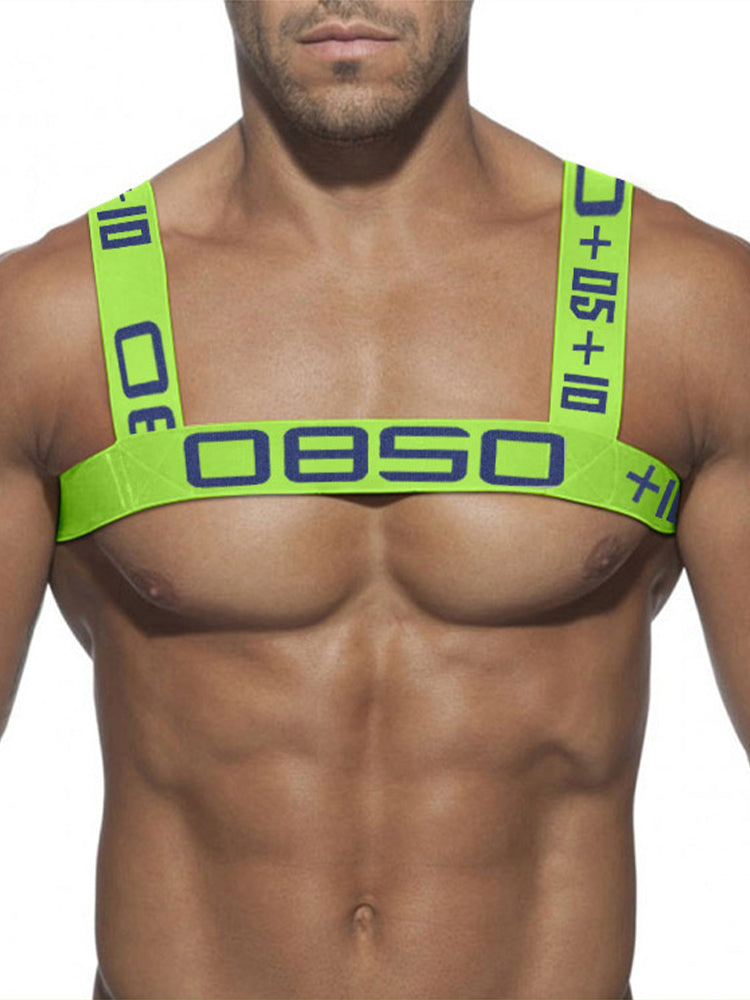 Men's Posture Support Harness Elastic Fitness Straps | dmunderwear detail image 7
