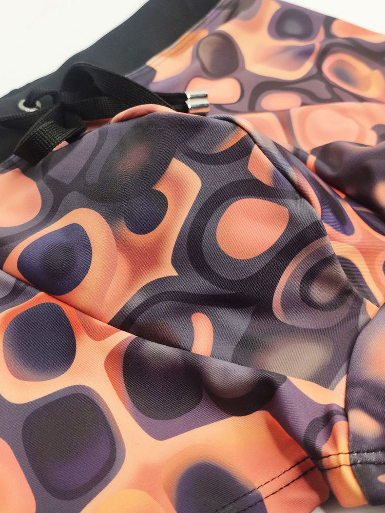 Men's Printed Beach Swim Shorts & Trunks | dmunderwear detail image 7