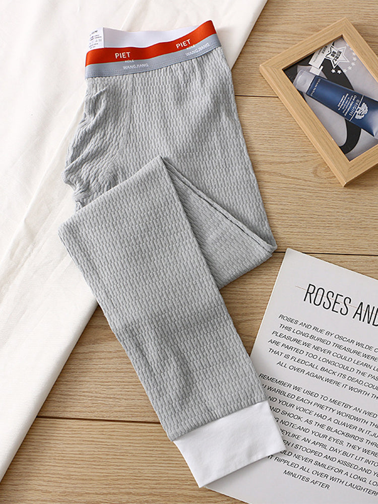 Men's Pure Cotton Breathable Warm Pants | dmunderwear detail image 14