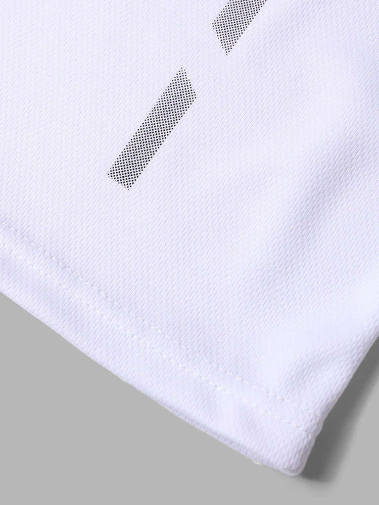 Men's Quick-Dry Active Relaxed Fit Workout Ready Skin-Friendly T-Shirt | dmunderwear detail image 9