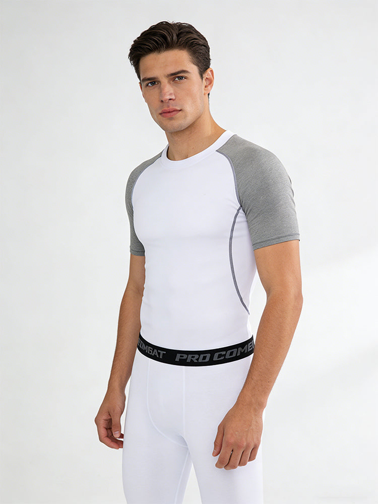 Men's Quick-Dry Fabric Sporty Cut Snug Fit Cooling Airflow Activewear Set | dmunderwear