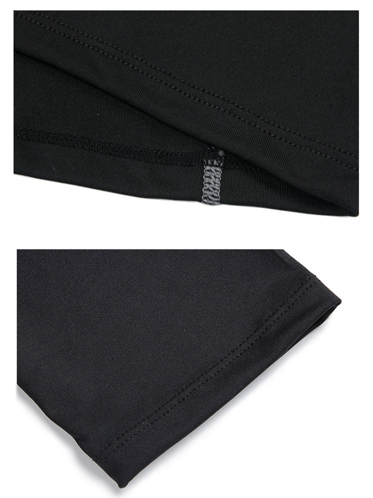 Men's Quick-Dry Fabric Sporty Cut Snug Fit Cooling Airflow Activewear Set | dmunderwear detail image 5