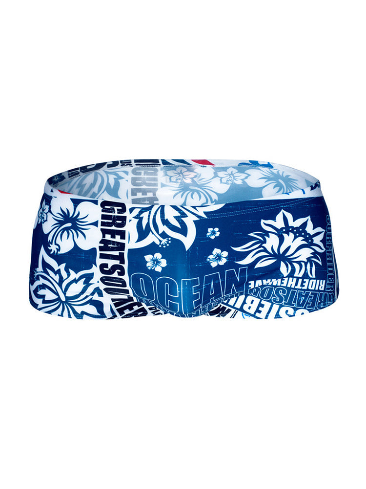 Men's Quick-Dry Fabric Tagless & Seamless Swim Shorts & Trunks | dmunderwear detail image 11