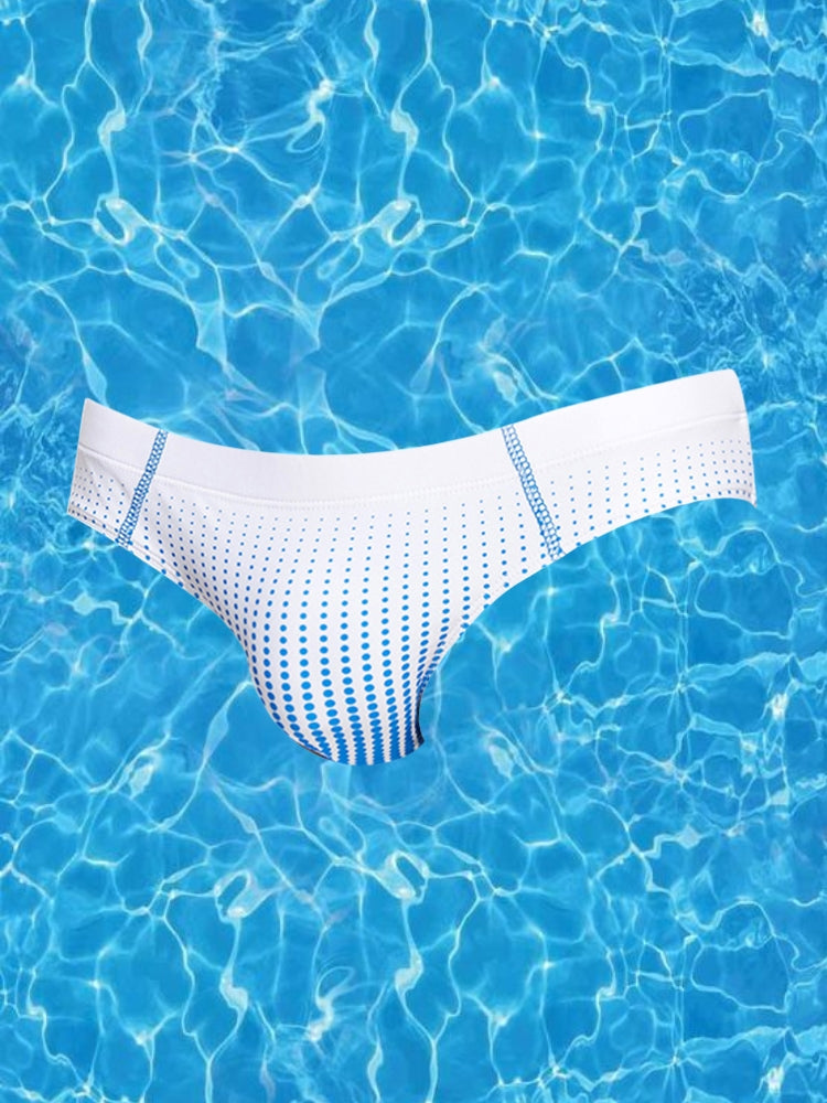 Men's Quick-Dry Full Coverage Low-Rise Swim Briefs | dmunderwear