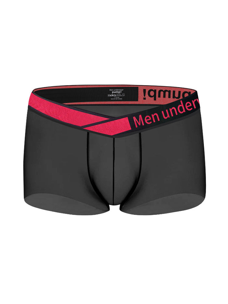 Men's Quick-Dry Semi-Sheer Lightweight Ice Silk Trunks | dmunderwear