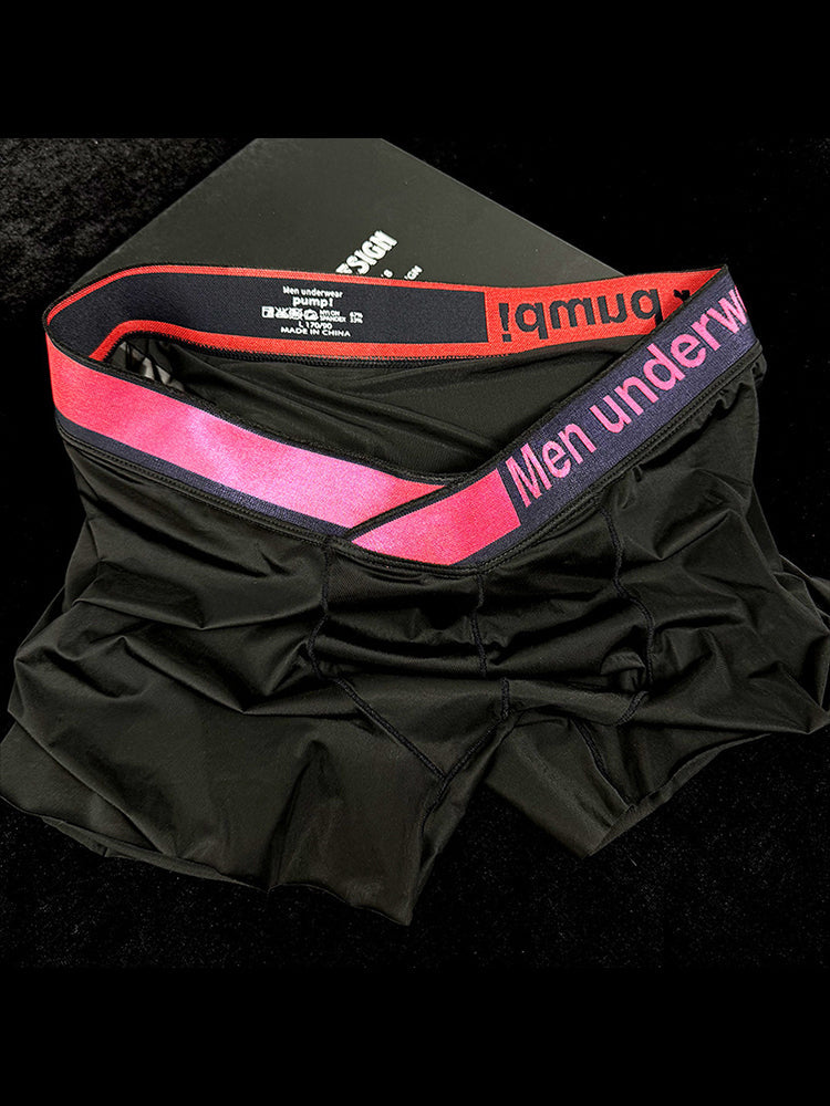 Men's Quick-Dry Semi-Sheer Lightweight Ice Silk Trunks | dmunderwear detail image 14