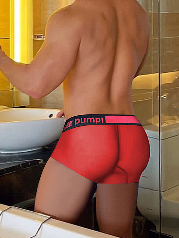 Men's Quick-Dry Semi-Sheer Lightweight Ice Silk Trunks | dmunderwear detail image 17