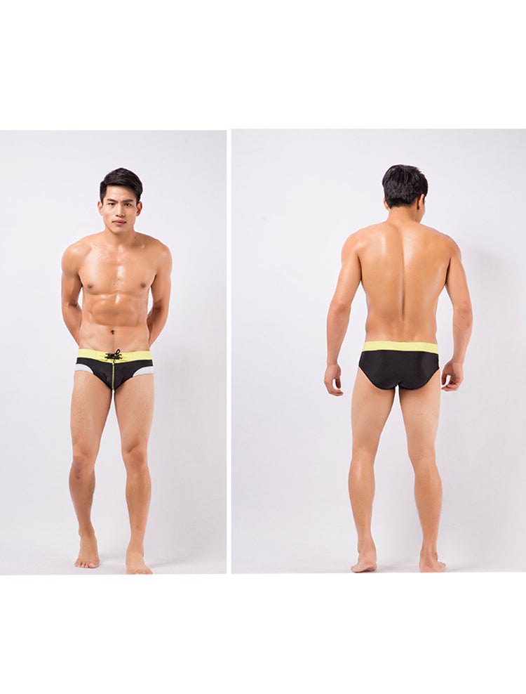 Men's Quick-Dry Workout Ready Odor-Control Swim Briefs | dmunderwear detail image 8