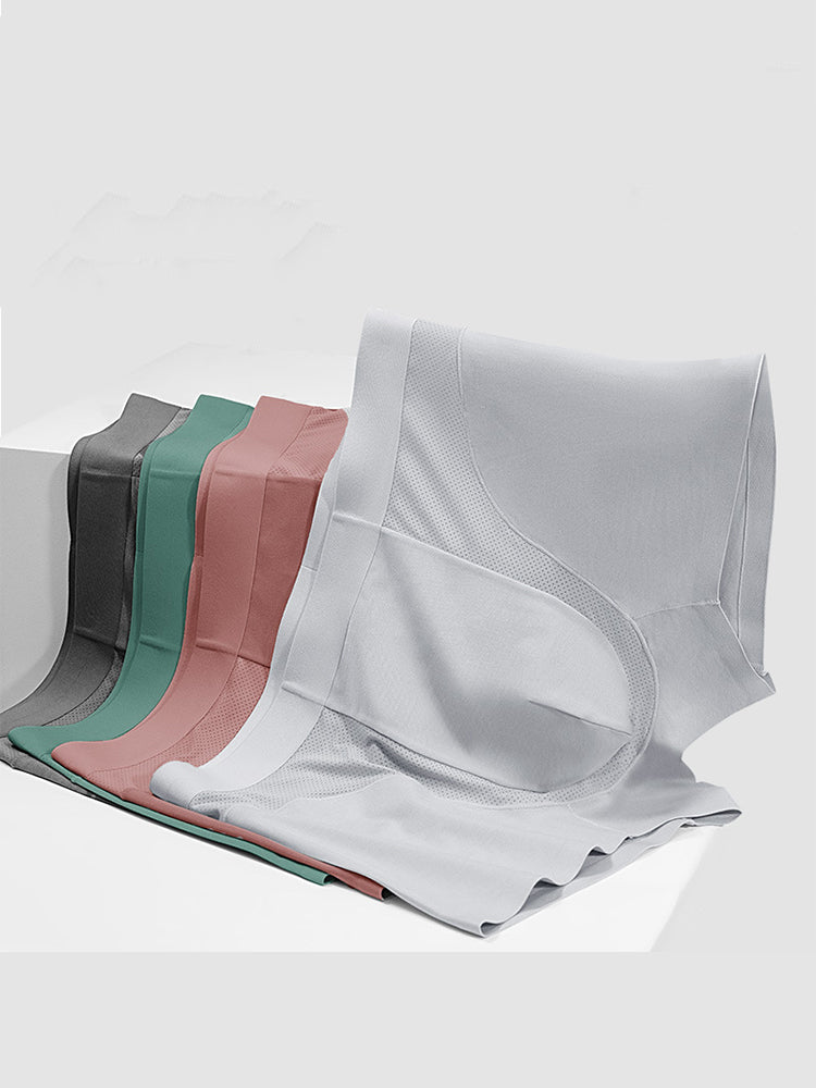 Men's Seamless Antibacterial Modal Trunk | dmunderwear detail image 14