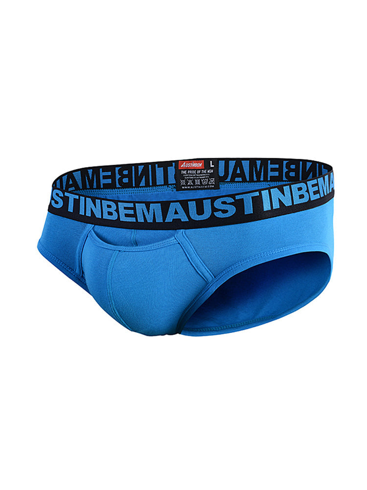 Men's Seamless Comfort Mid-Rise Sexy Pouch Comfy Waistband Underwear | dmunderwear detail image 12