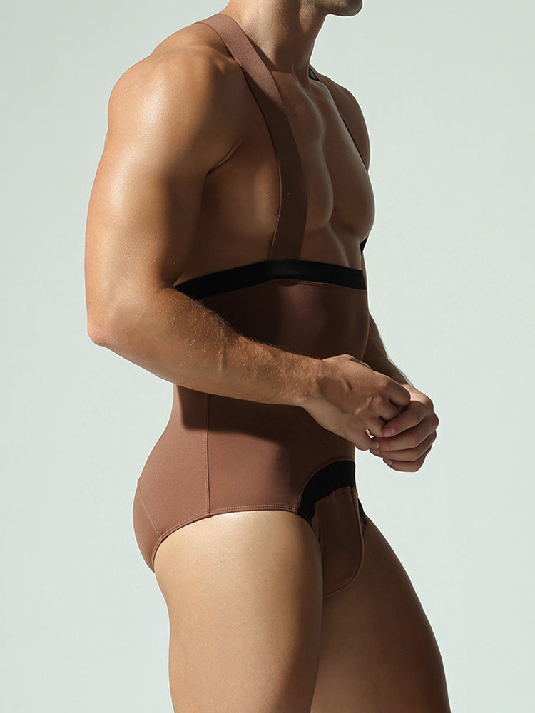 Men's Seamless Comfort Quick-Dry Sporty Cut Anti-Chafing Activewear Tops | dmunderwear detail image 8