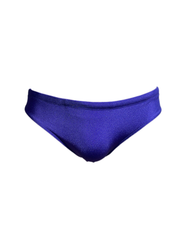 Men's Seamless Comfort Sexy Solid Color Full Coverage Swim Briefs | dmunderwear detail image 2