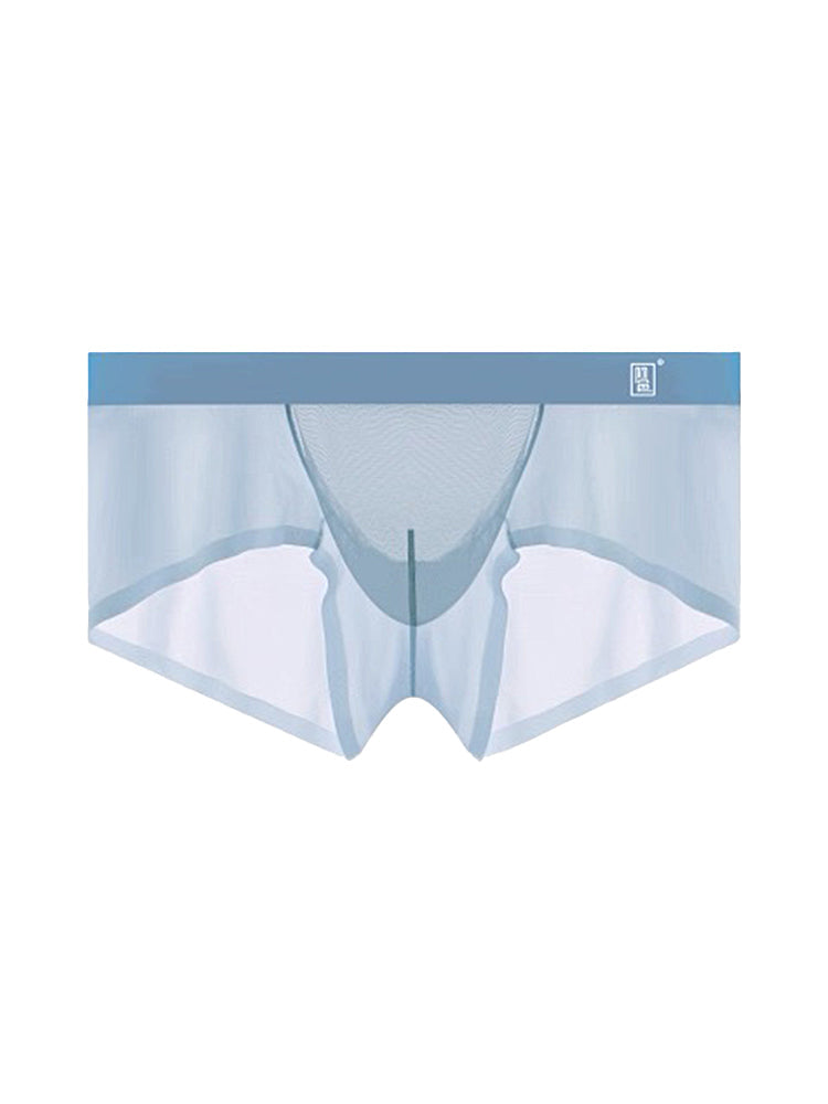Men's Seamless & Low-Rise Mesh Breathable Ultra-Thin Comfort Trunks | dmunderwear detail image 20