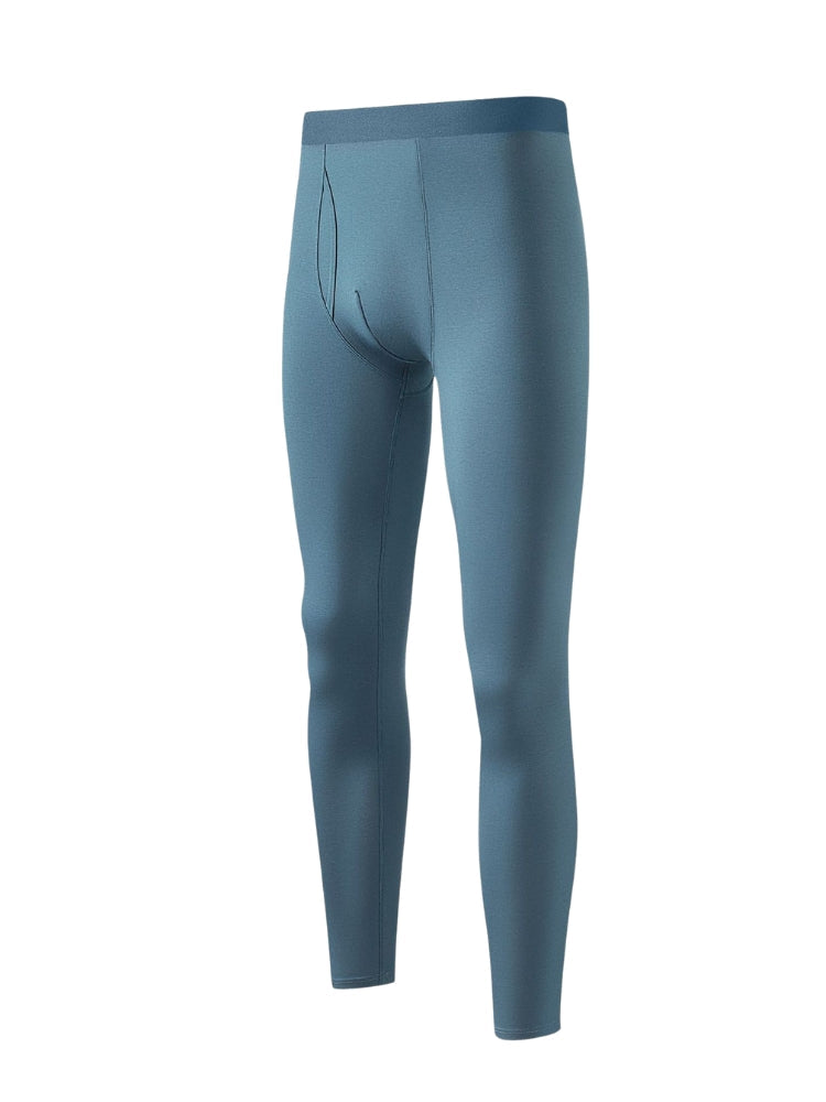 Men's Seamless Premium Cotton Smooth Sleep-Ready Thermal Bottoms | dmunderwear detail image 15