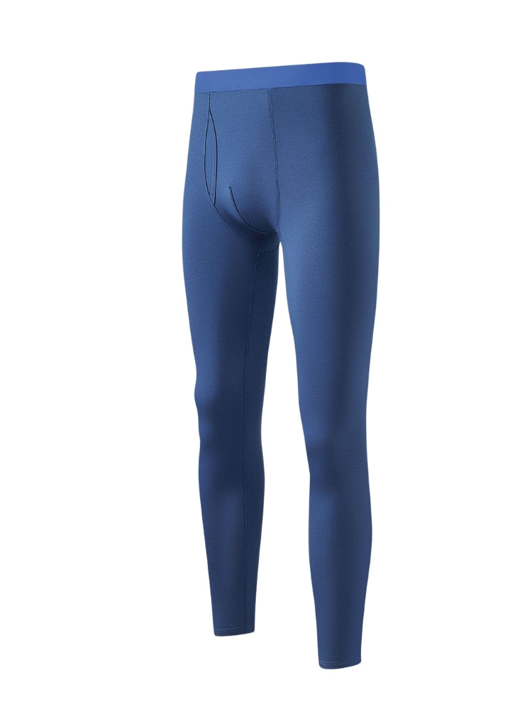 Men's Seamless Premium Cotton Smooth Sleep-Ready Thermal Bottoms | dmunderwear detail image 18