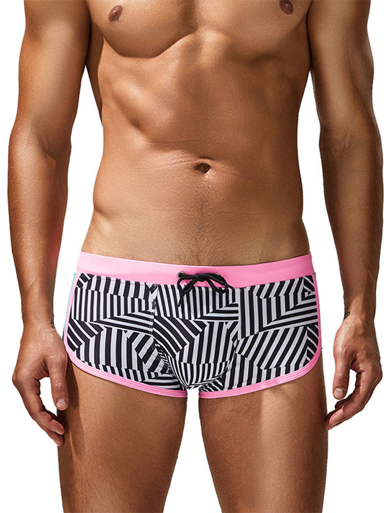 Men's Seamless Quick-Dry High Stretch Swim Shorts & Trunks | dmunderwear