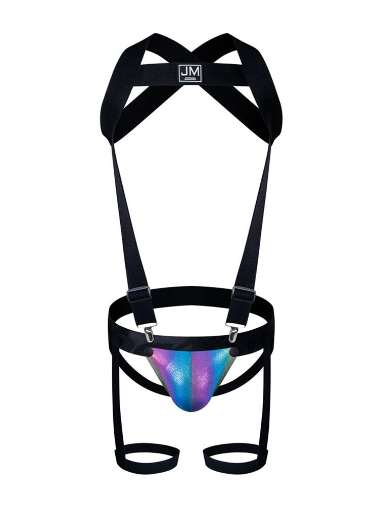 Men's Second-Skin Feel Adjustable Skin-Friendly Chafe-Free Design Shoulder Strap & Jockstrap | dmunderwear detail image 17