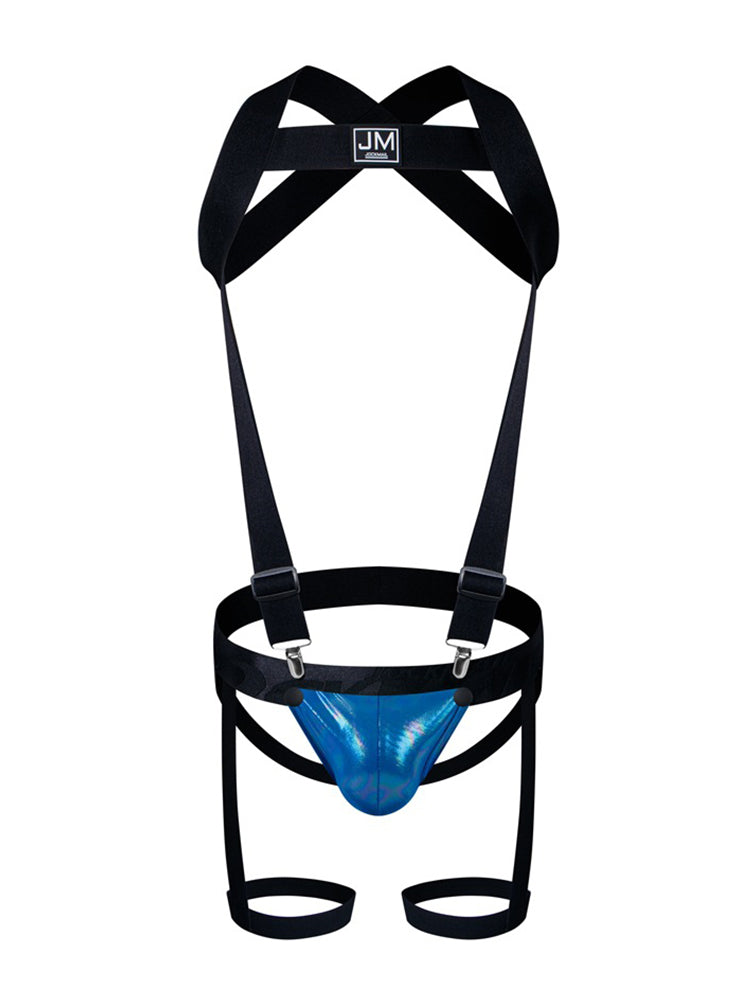 Men's Second-Skin Feel Adjustable Skin-Friendly Chafe-Free Design Shoulder Strap & Jockstrap | dmunderwear detail image 2