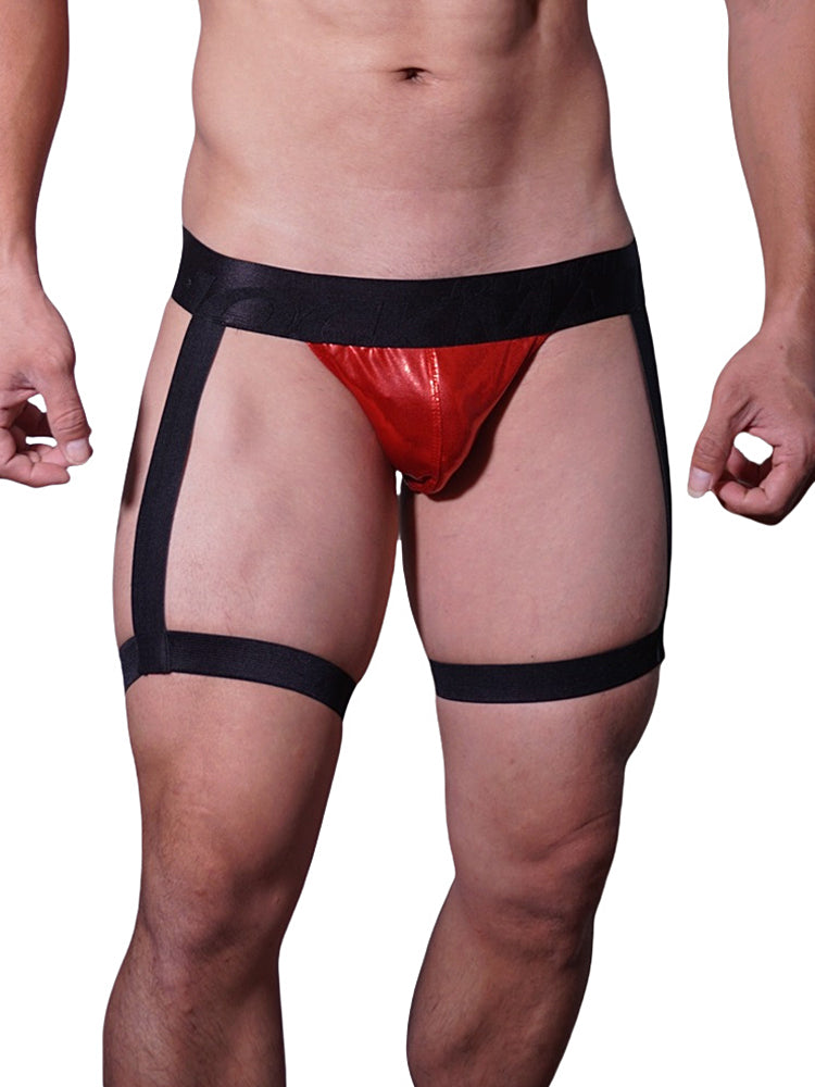 Men's Second-Skin Feel Adjustable Skin-Friendly Chafe-Free Design Shoulder Strap & Jockstrap | dmunderwear detail image 5