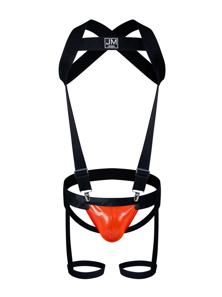 Men's Second-Skin Feel Adjustable Skin-Friendly Chafe-Free Design Shoulder Strap & Jockstrap | dmunderwear detail image 9