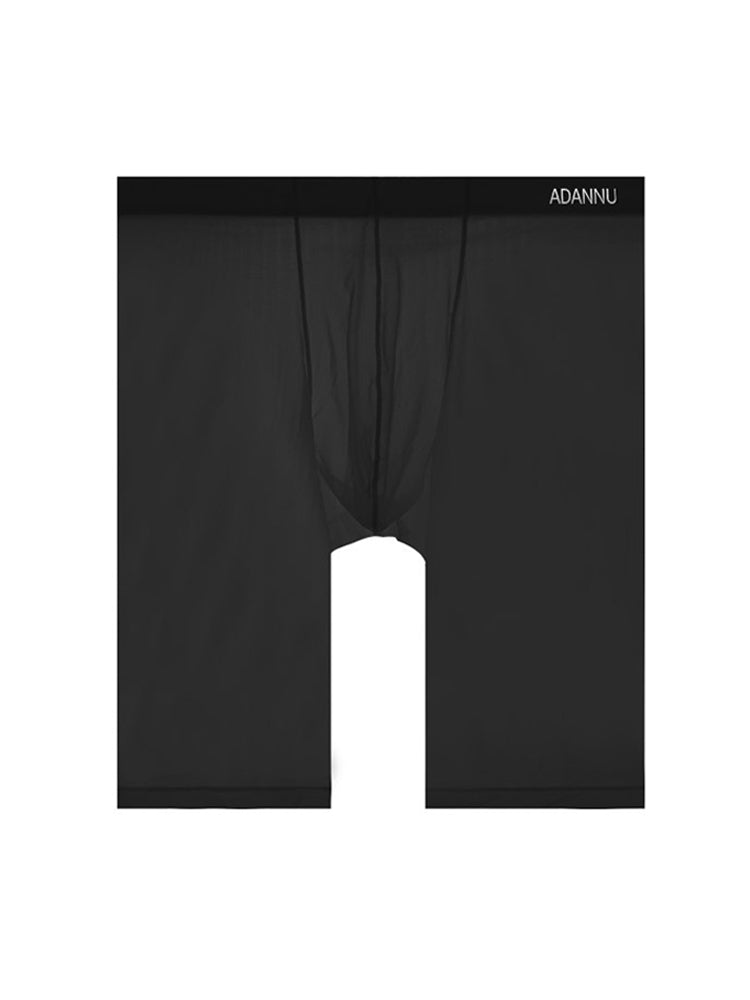 Men's Semi-Transparent Sexy Sporty Seamless Comfort Stretch Midway Briefs | dmunderwear detail image 19