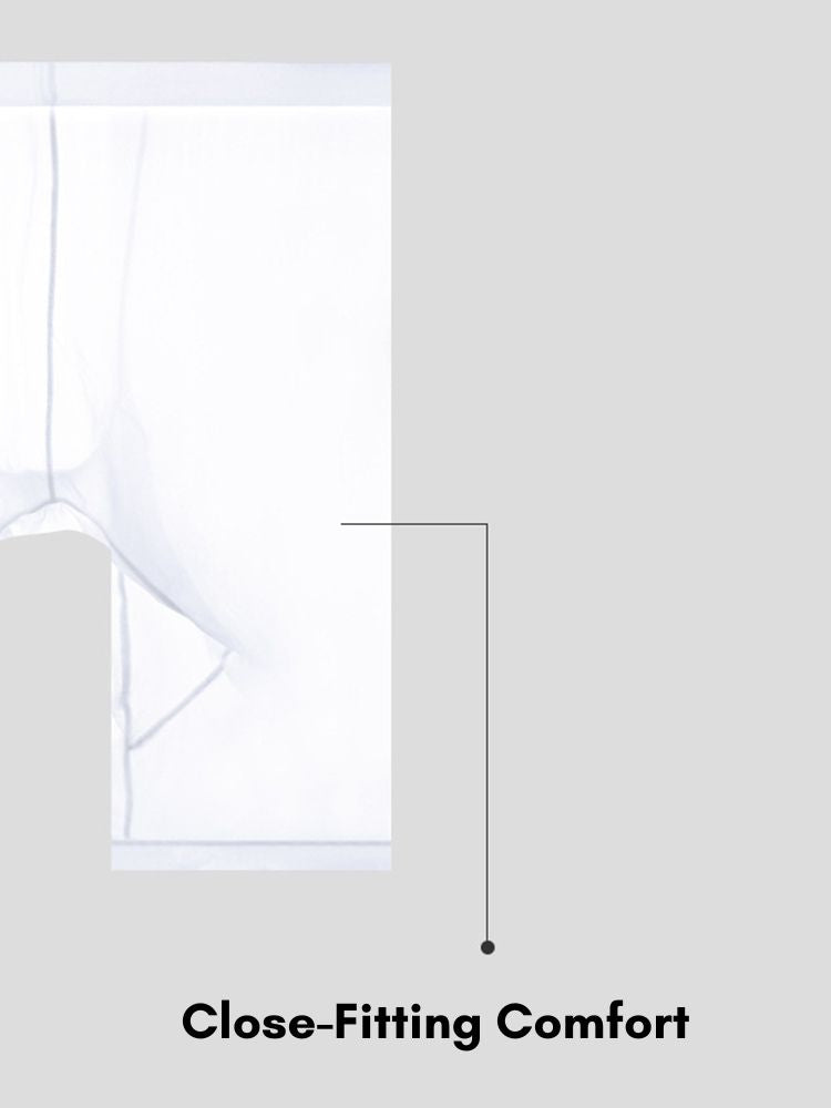 Men's Semi-Transparent Sexy Sporty Seamless Comfort Stretch Midway Briefs | dmunderwear detail image 5