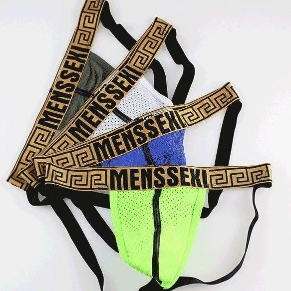 Mens Sexi Mesh Jockstrap | dmunderwear detail image 3
