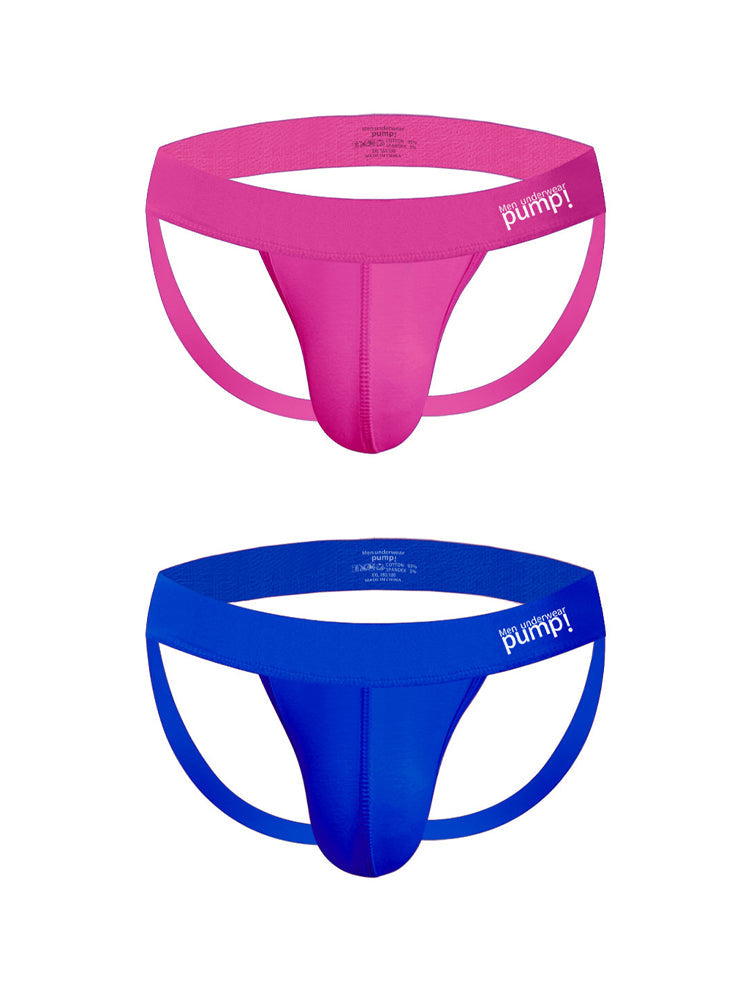 Men's Sexy Cotton Tagless Jockstrap | dmunderwear detail image 14